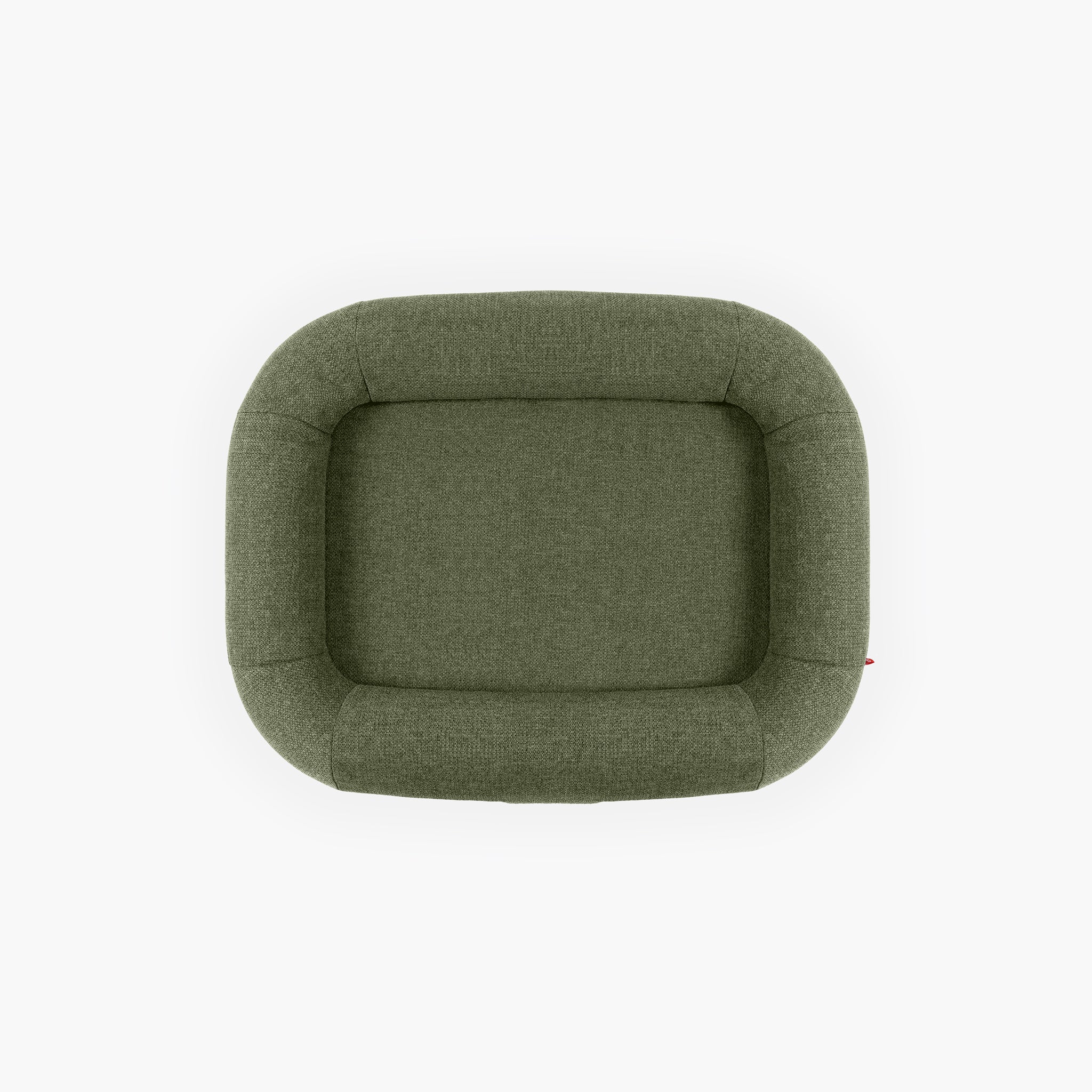 Green Deluxe Ortho Calm Elite Dog Bed Cover from above