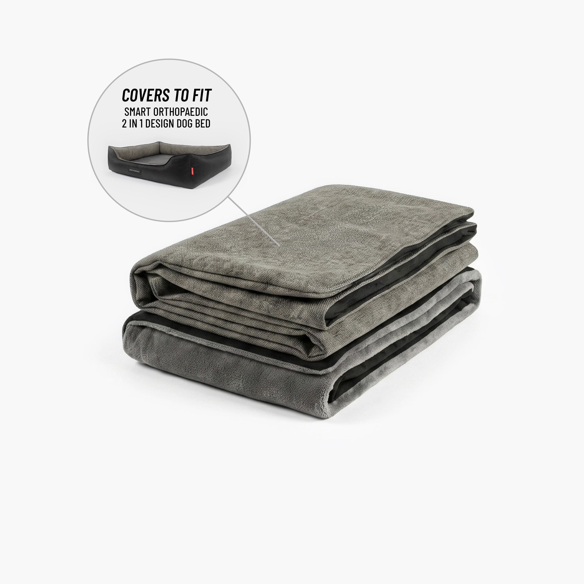 2 in 1 Ortho Smart Dog Bed Cover