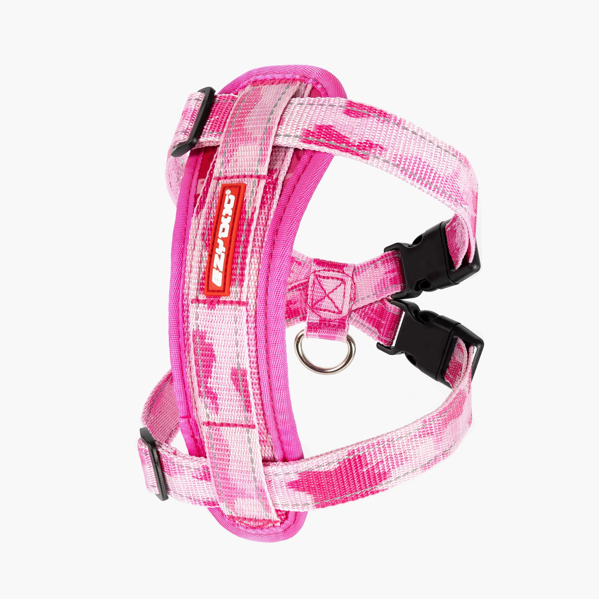 Chest Plate Camo harness in pink colour