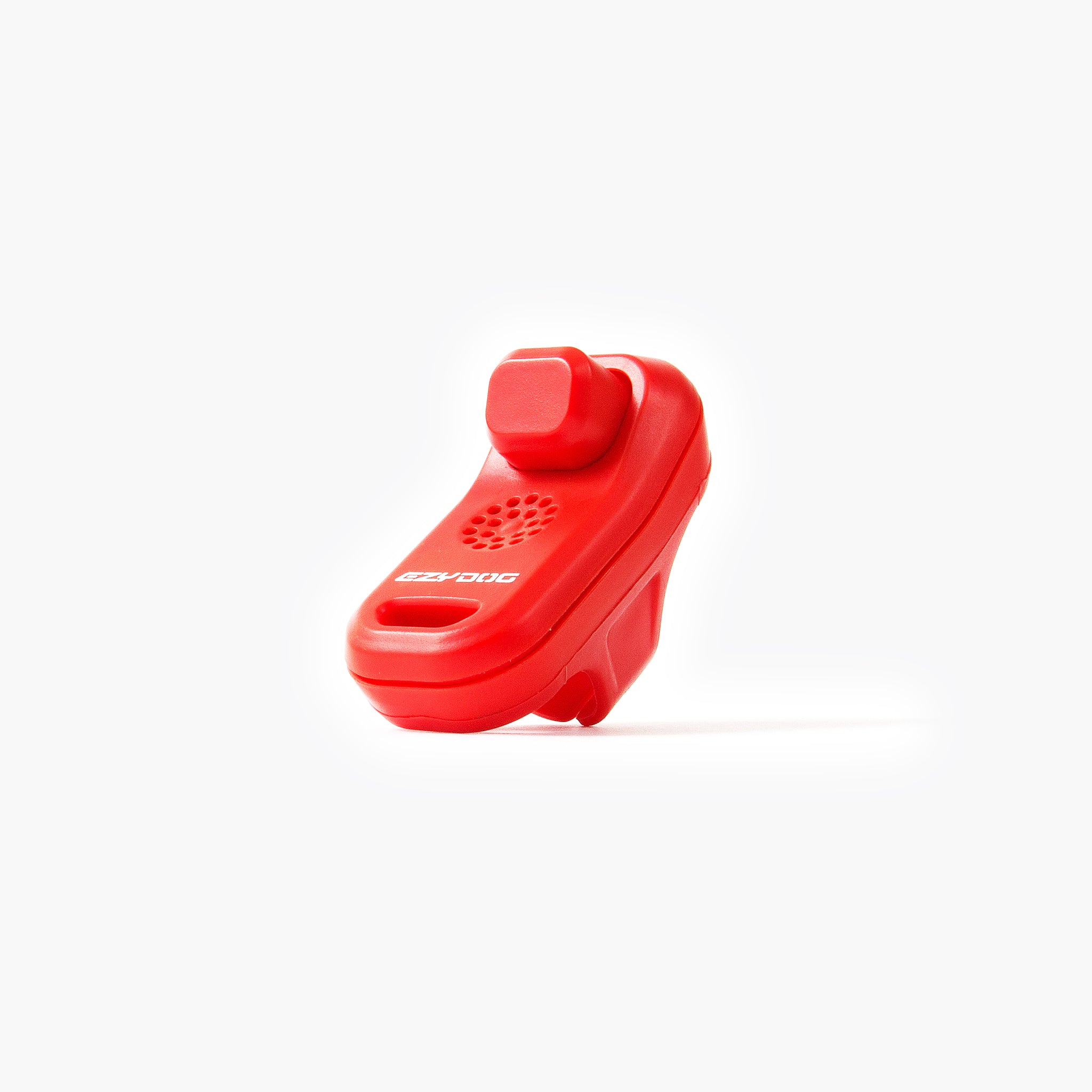 EzyDog dog training clicker in red