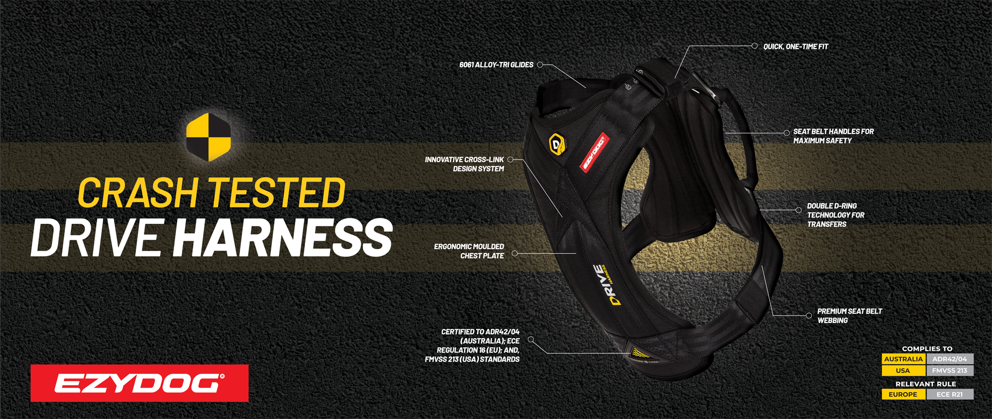 Crash Tested Drive Harness