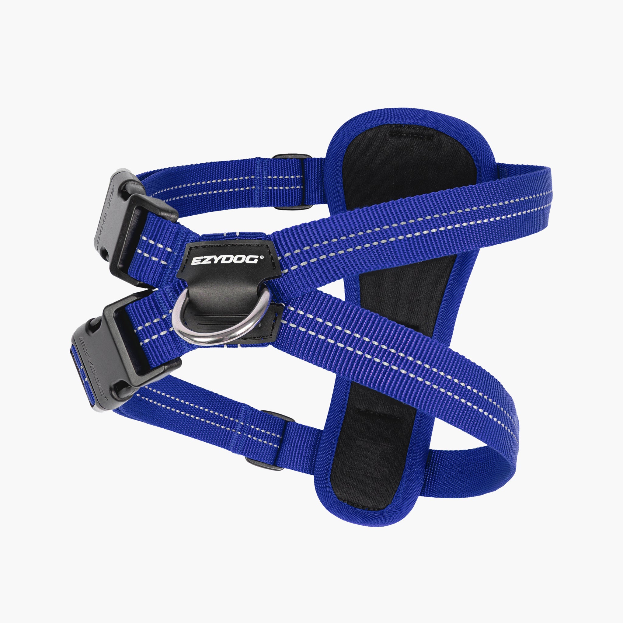 EzyDog Essential Chest Plate Harness in blue colour
