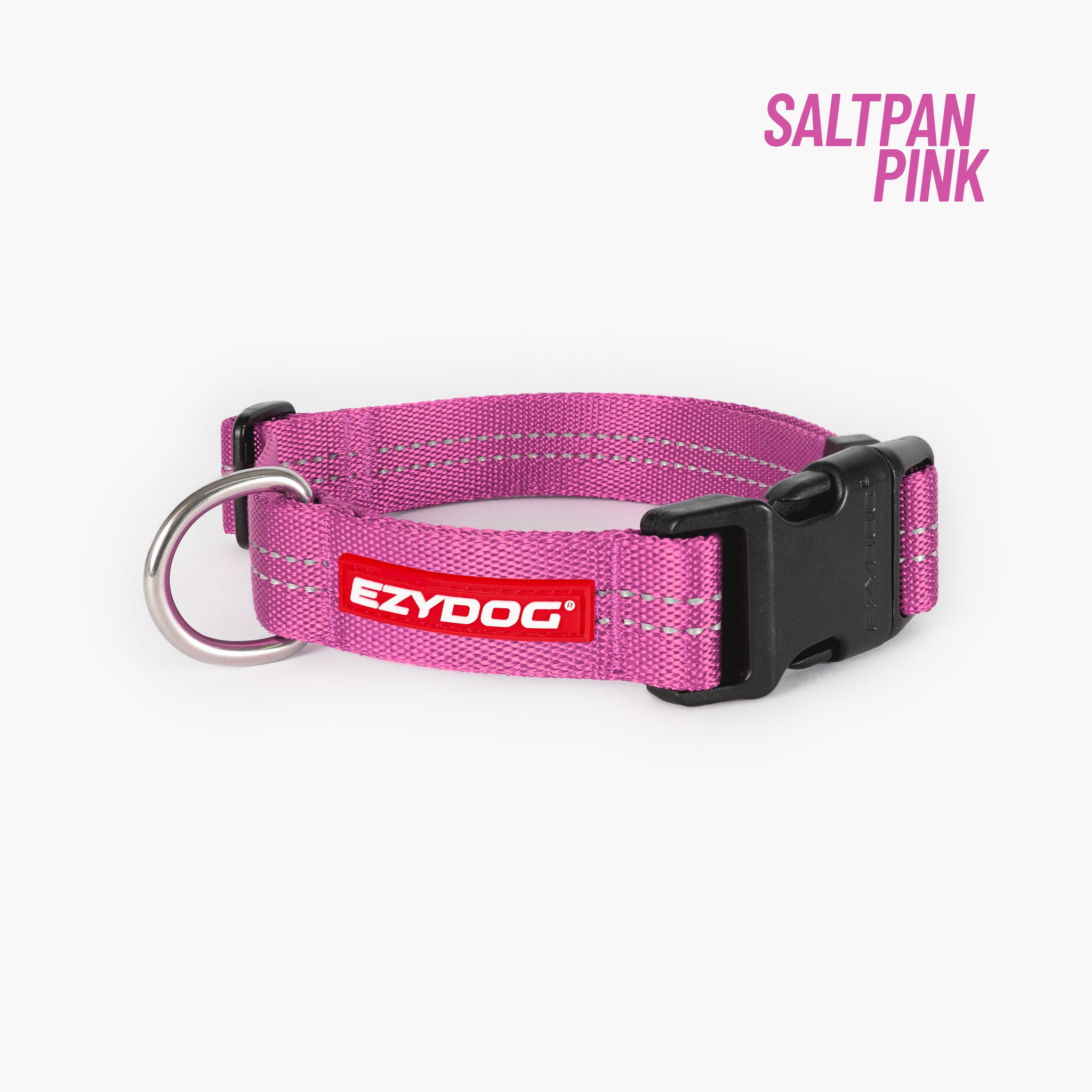 Pink EzyDog Essential Adjustable Dog Collar
