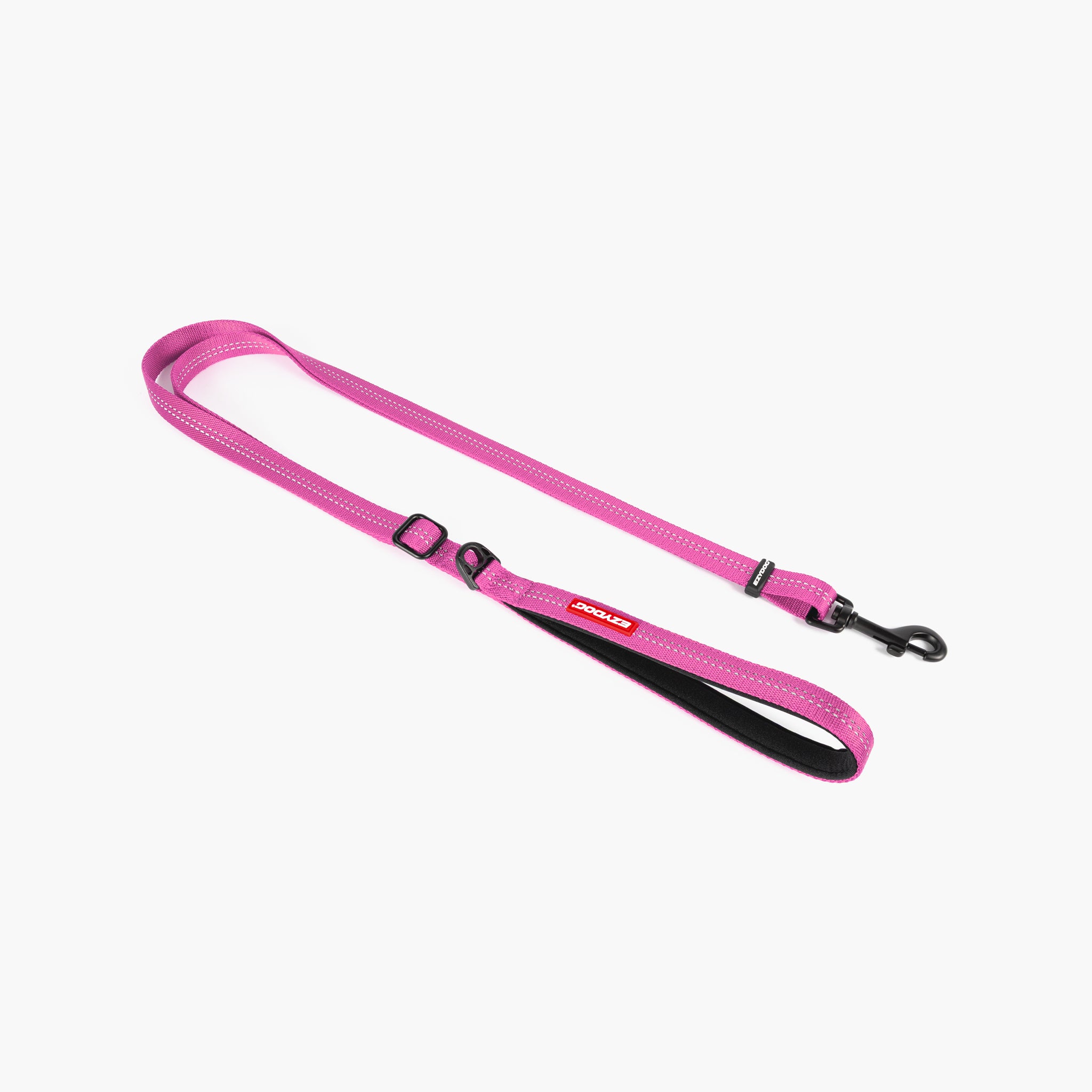 EzyDog Essential Adjustable Dog Leash in Pink
