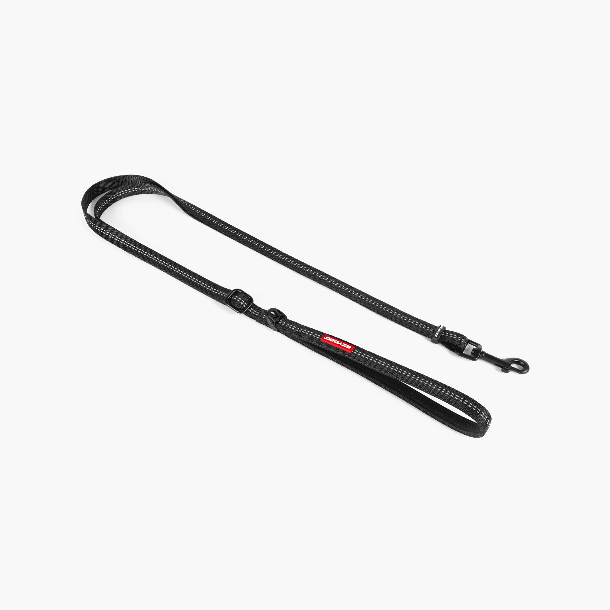 EzyDog Essential Adjustable Dog Leash in Black