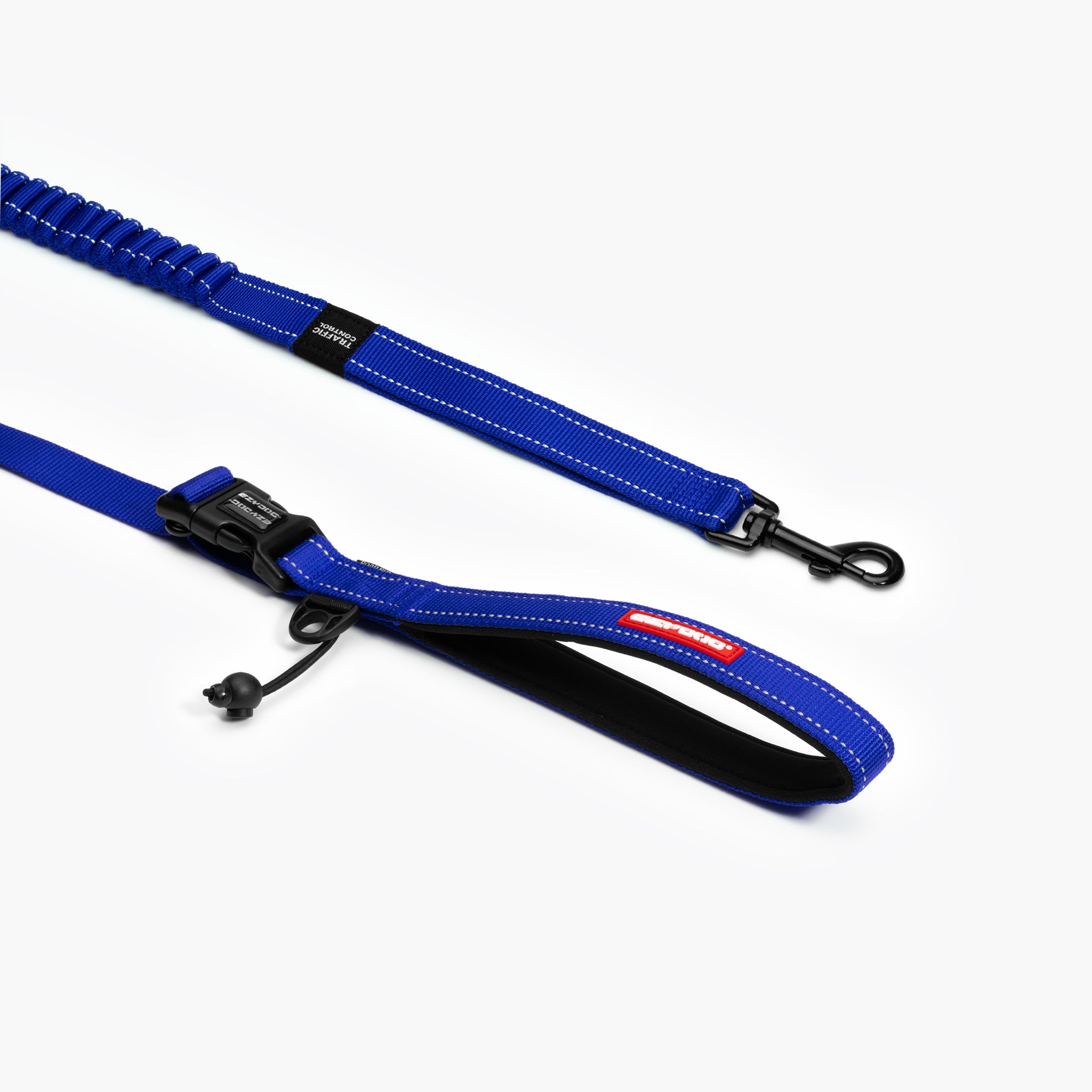 EzyDog Road Runner Leash in blue – hands-free 210cm dog leash with shock absorption