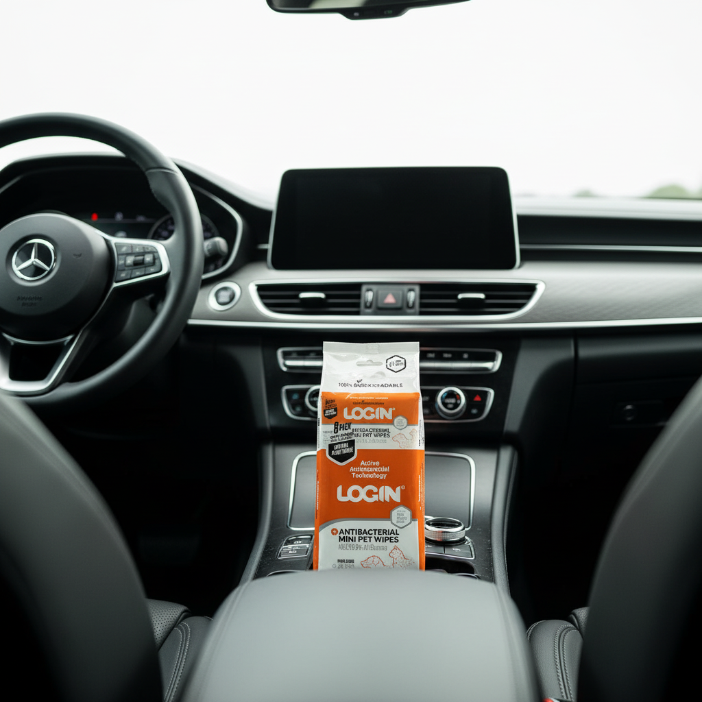 LOGIN Pet Wipes 64pc / 8x8pc