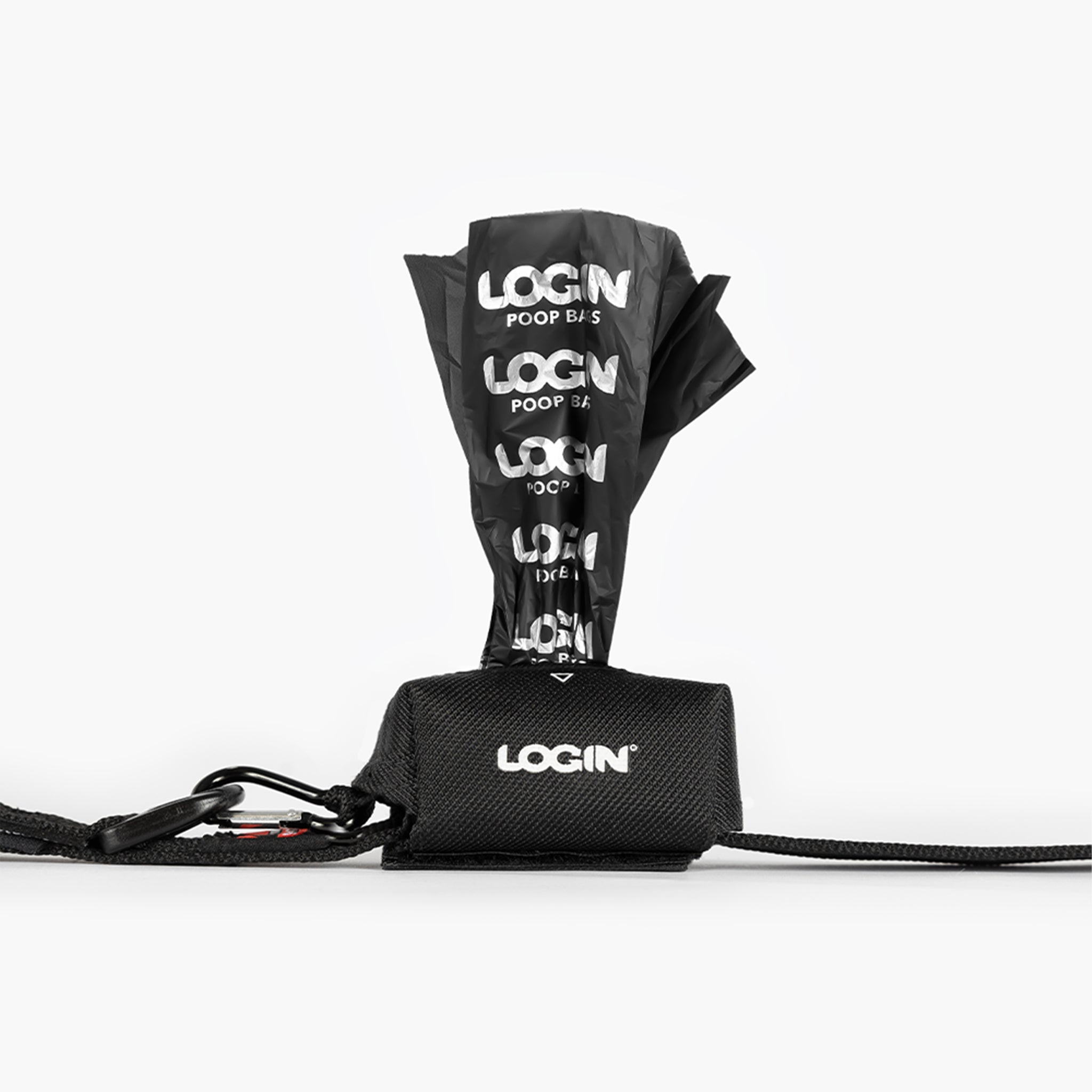 LOGIN Textile Bag Holder with Compostable Roll
