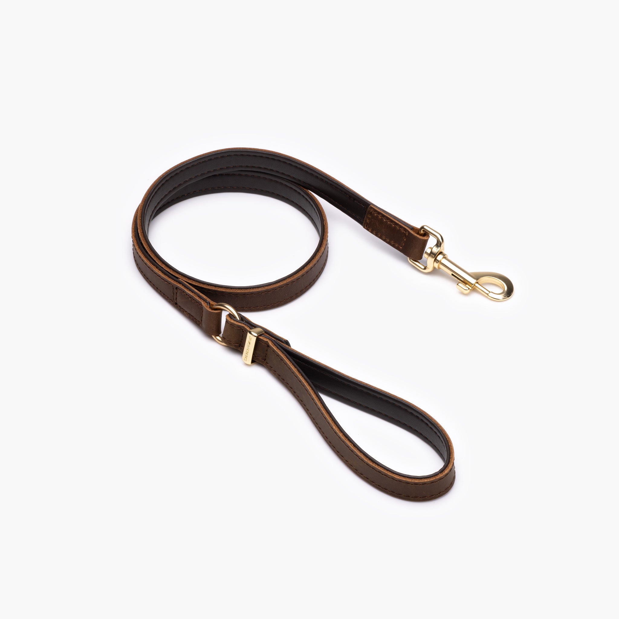 Oxford Leather - Classic Dog Leash in Brown