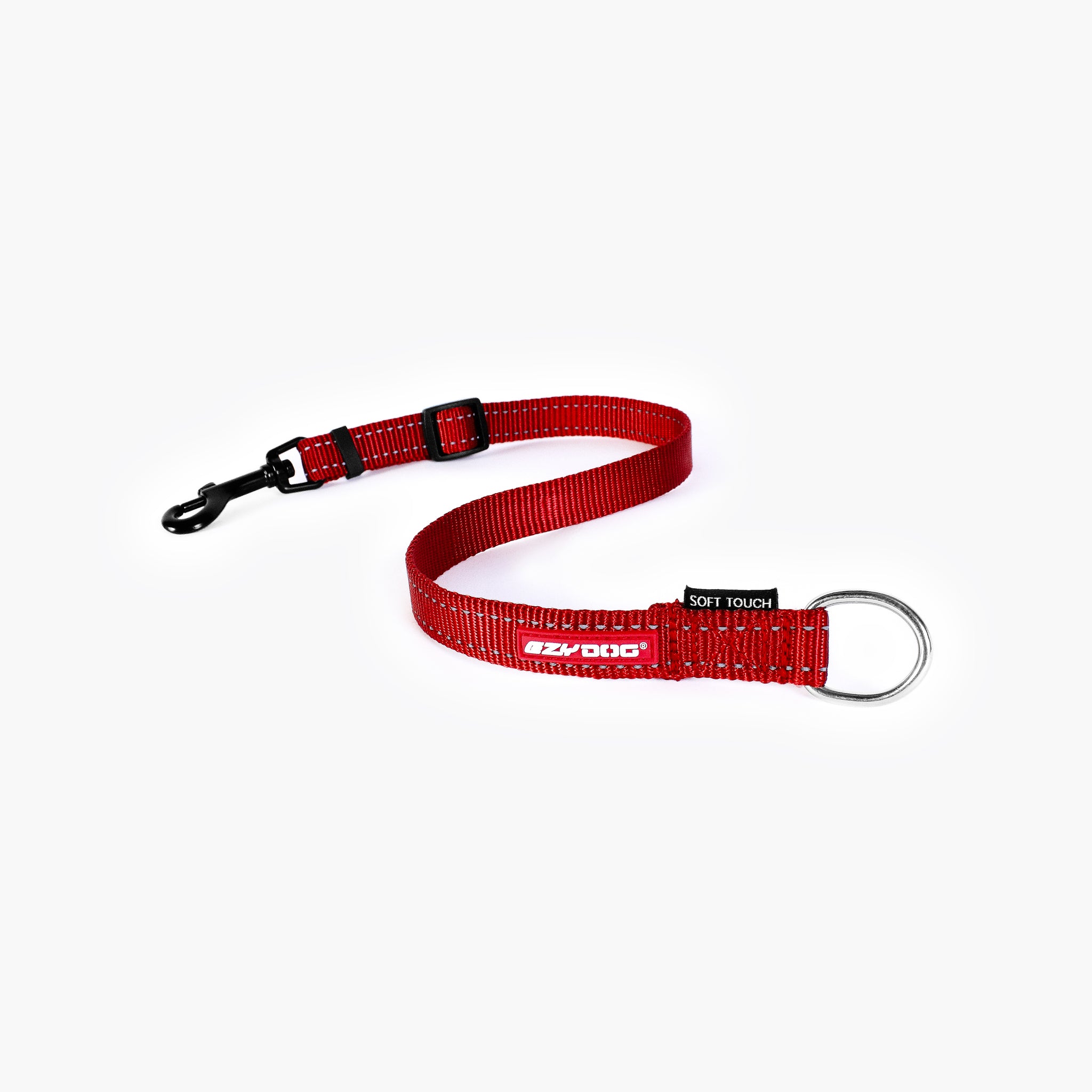 EzyDog Soft Touch Dog Lead Extension in red