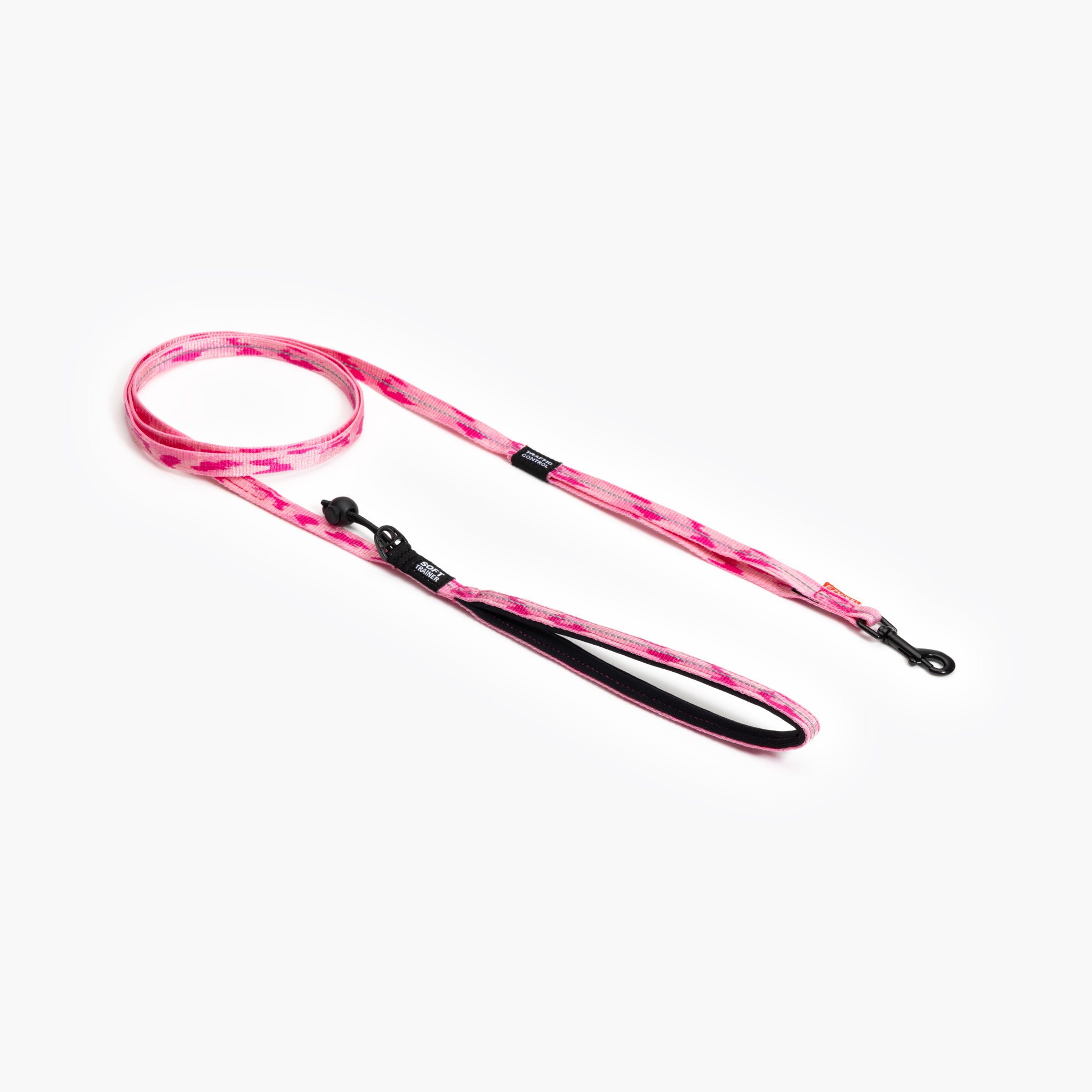 Soft Trainer Leash LITE - Camo in pink