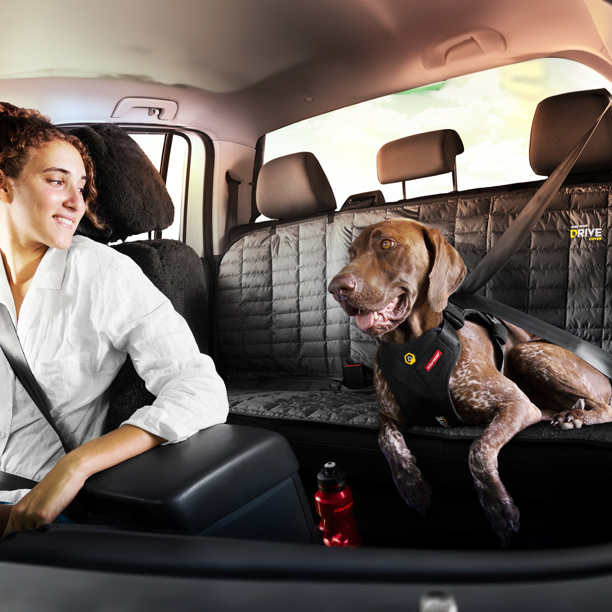 Drive Seat Cover Rear - Charcoal