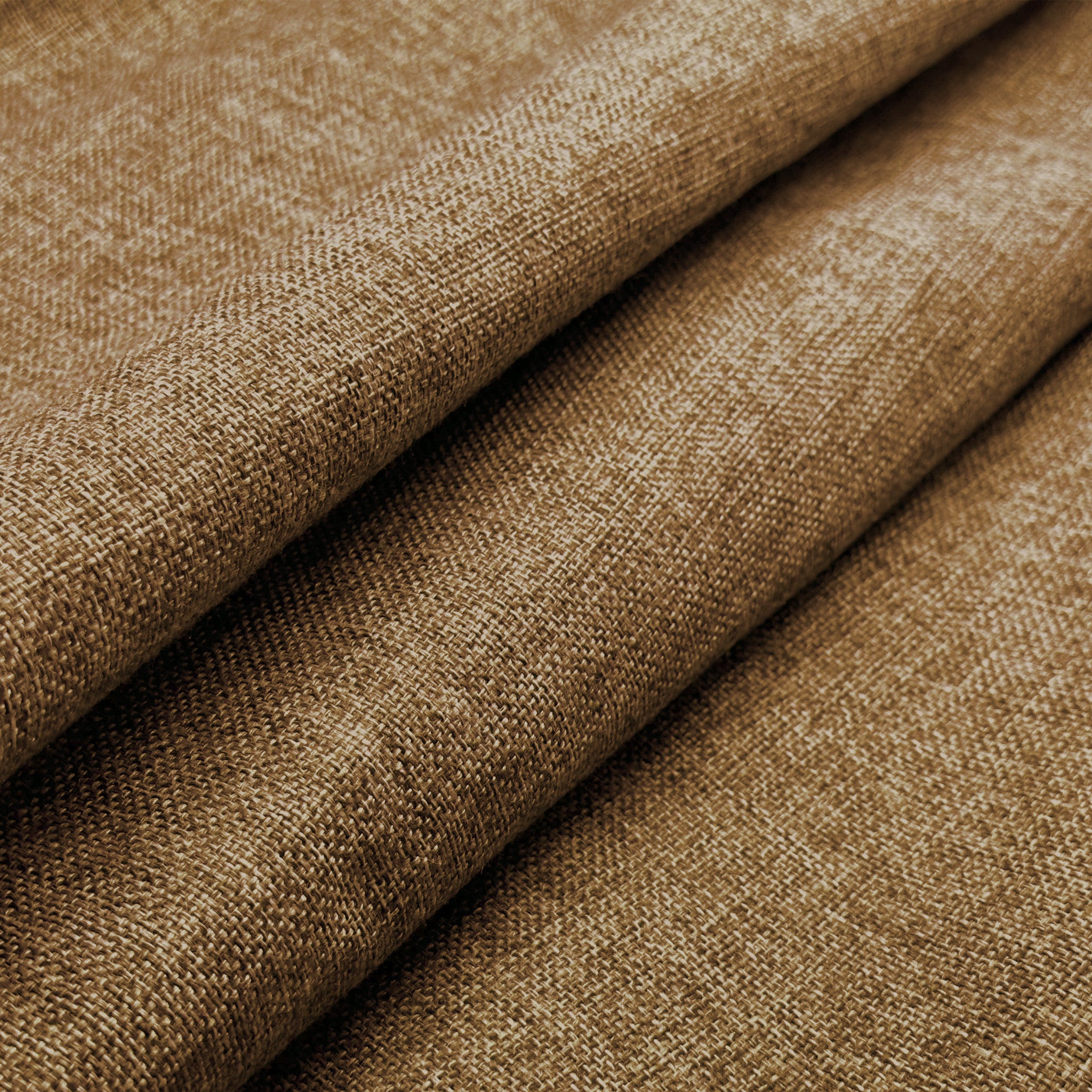 Close-up of brown fabric with a textured pattern