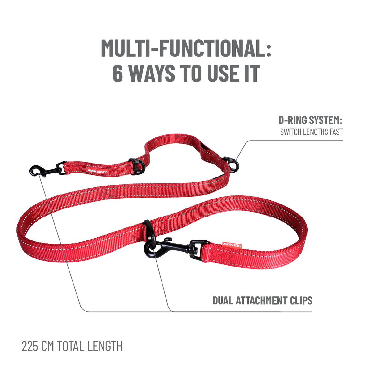 Vario 6 Multi-Function Leash LITE
