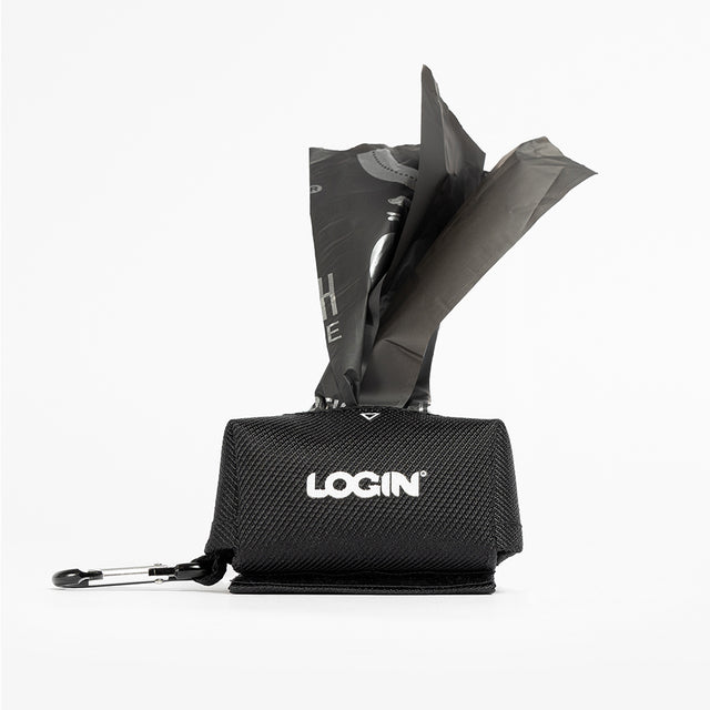 LOGIN Textile Bag Holder with Compostable Roll